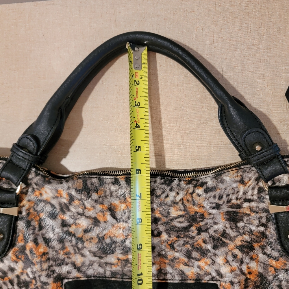 Jessica Simpson Animal Print Bag Hobo Handbag - Picture 11 of 11